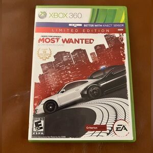 Xbox 360 Limited Edition Need For Speed Most Wanted